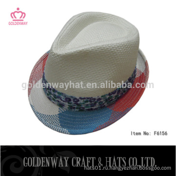 Модные бумажные солнцезащитные шапки для украшения